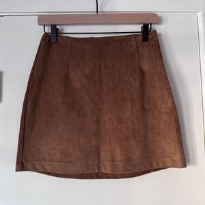 Abercrombie and Fitch Microfiber Suede Mini Skirt Sz XS NWT